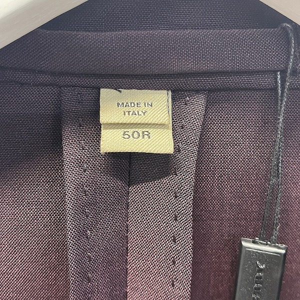 実際に弊社で買取させて頂いた【未使用】BURBERRY LONDON ENGLAND/バーバリー 2ボタン テーラードジャケット/パンツ セットアップ/50の画像 3枚目