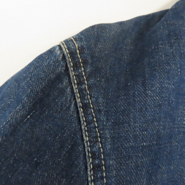 実際に弊社で買取させて頂いたHYSTERICS/ヒステリックス デニムジャケット 2AB-5470/FREEの画像 7枚目