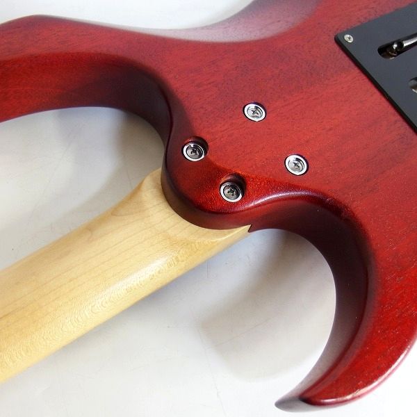 実際に弊社で買取させて頂いた★Bacchus/バッカス GRACE FT/M RED/OIL エレキギター コイルタップ搭載 ソフトケース付の画像 8枚目