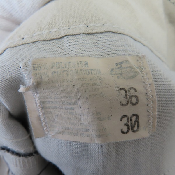 実際に弊社で買取させて頂いたDICKIES/デッキーズ ワークパンツ ブラック/黒 36の画像 4枚目