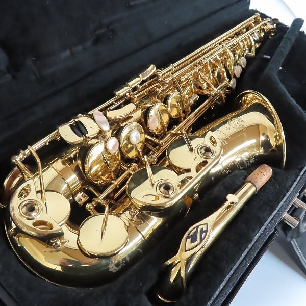 実際に弊社で買取させて頂いた★SELMER/セルマー アルトサックス SERIE Ⅲ Jubilee /シリーズ3 ジュビリー 彫刻有り 70万台 セミハードケース付