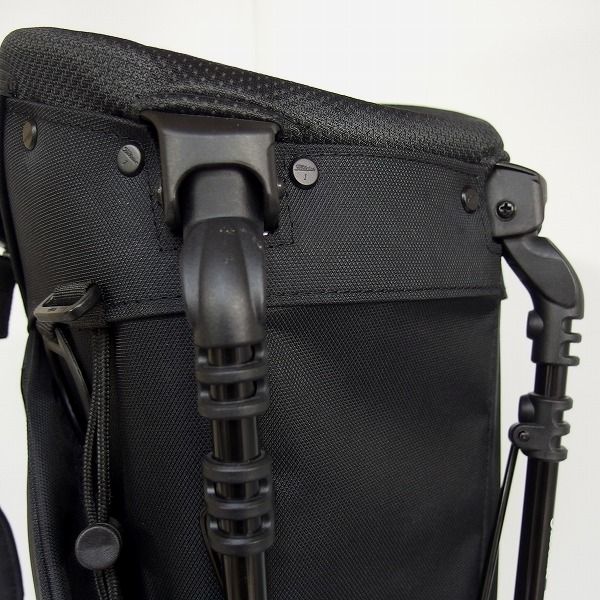 実際に弊社で買取させて頂いたTitleist/タイトリスト Players 4/プレイヤーズ4 スタンドキャディバッグ ブラックｘホワイトｘレッドの画像 4枚目