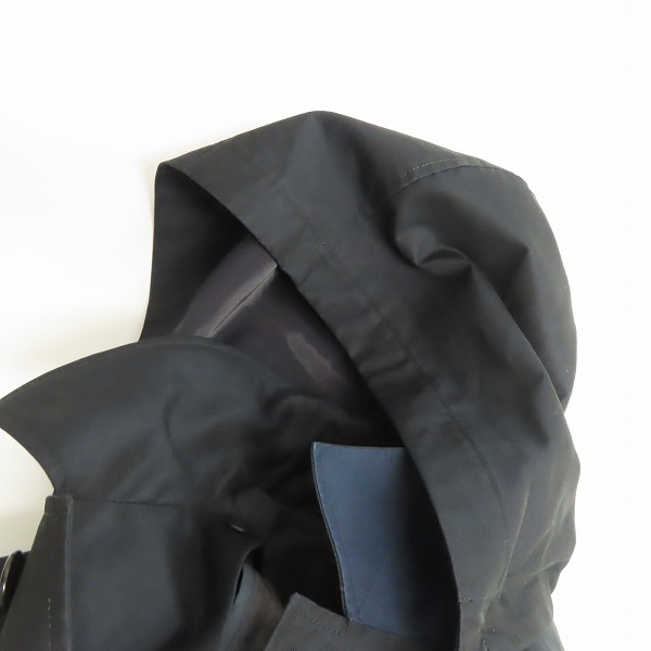 実際に弊社で買取させて頂いたUNITED ARROWS/ユナイテッドアローズ VENTOENE/ベントーネ フード付きステンカラーコート 3225-126-3057/Lの画像 5枚目