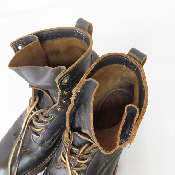実際に弊社で買取させて頂いたWHITE’S BOOTS/ホワイツブーツ Smoke Jumper スモークジャンパー 9.5Eの画像 4枚目