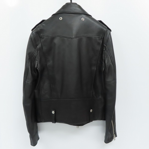 Coach/コーチ 17SS ICON MOTO LEATHER JACKET/ラムレザーダブル