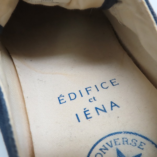 実際に弊社で買取させて頂いたCONVERSE×EDIFICE,IENA/コンバース×エディフィス イエナ ALL STAR/オールスター スニーカー 1CJ751/27.5の画像 6枚目