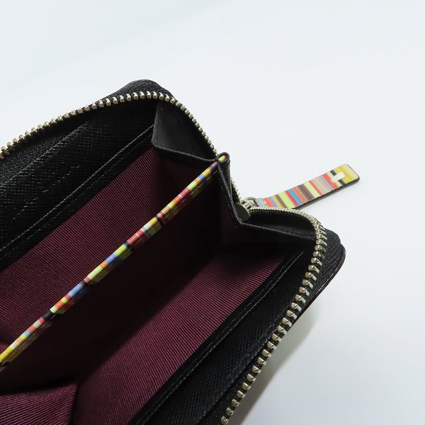実際に弊社で買取させて頂いたPaul Smith/ポールスミス L字ファスナー コインケース/カードケースの画像 3枚目