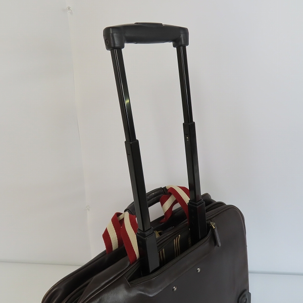 実際に弊社で買取させて頂いたBALLY/バリー レザー キャリーバッグ/ビジネスバッグの画像 5枚目