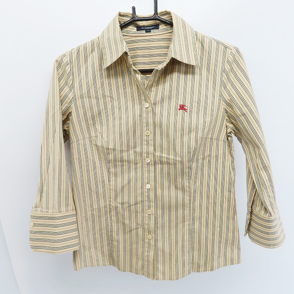 実際に弊社で買取させて頂いたBURBERRY LONDON/バーバリー ロンドン 長袖シャツ ストライプ FEA24-011/40