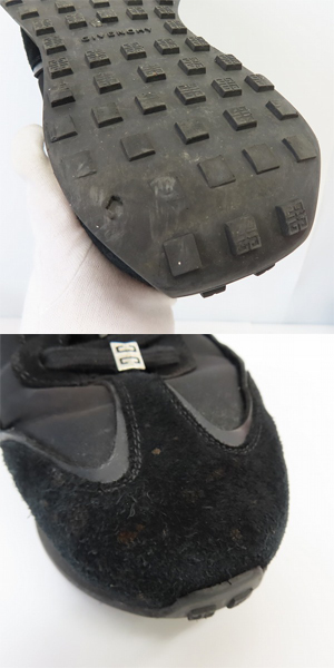 実際に弊社で買取させて頂いたGIVENCHY/ジバンシィ Giv Runner/Giv ランナー スニーカー BH005CH0VU/43の画像 7枚目