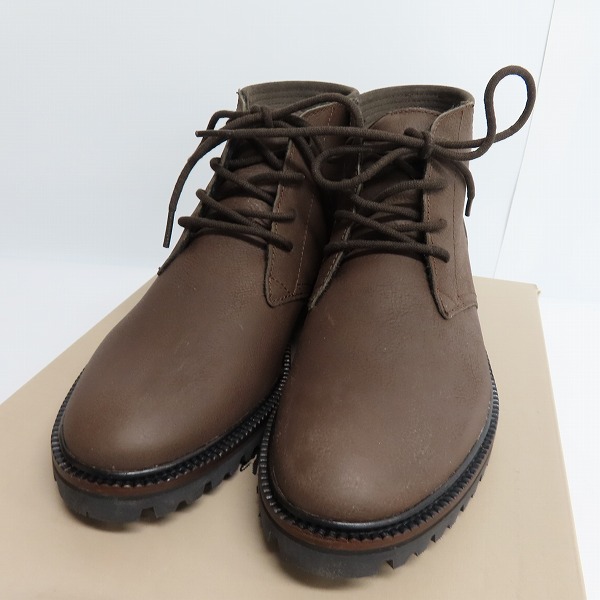 実際に弊社で買取させて頂いたLACOSTE/ラコステ MONTBARD CHUKKA レザー チャッカブーツ  UK8