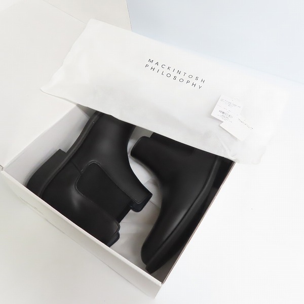 実際に弊社で買取させて頂いたMACKINTOSH PHILOSOPHY/マッキントッシュ フィロソフィー レイン サイドゴア/H1430-030-09/XSの画像 8枚目