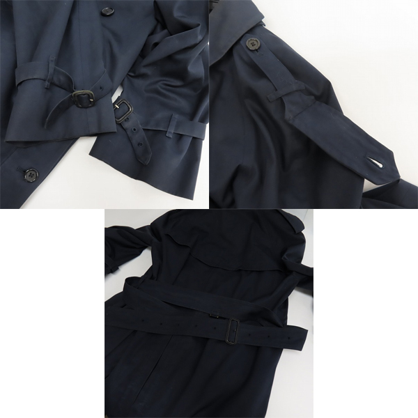 実際に弊社で買取させて頂いたBurberrys/バーバリーズ チェック柄ライナー付き ロング丈 トレンチコート/50の画像 7枚目