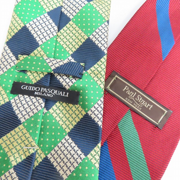 実際に弊社で買取させて頂いた【おまとめ4点】Christian Dior/クリスチャンディオール Paul Stuart/ポールスチュアート 等 総柄 ネクタイの画像 2枚目