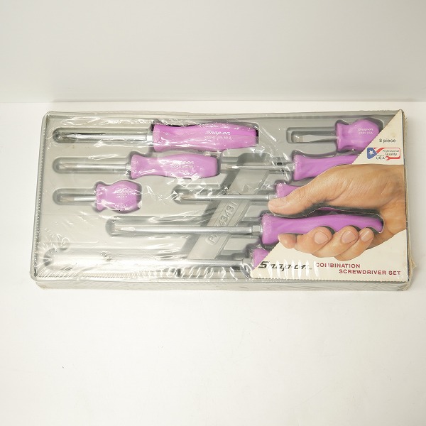 実際に弊社で買取させて頂いたSnap-on/スナップオン コンビネーション スクリュードライバー セット SDDX80VXX/8Piece