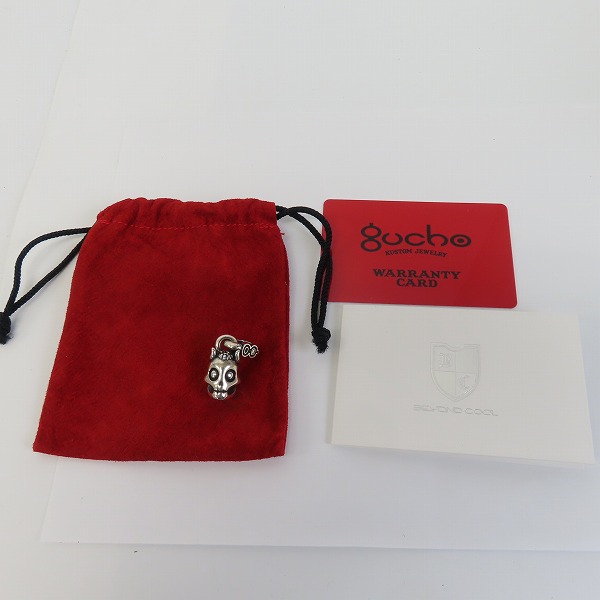 実際に弊社で買取させて頂いた【ギャラ付き】Gucho/ガッチョ ゾディアックペンダント ver.オックス gcp053の画像 7枚目