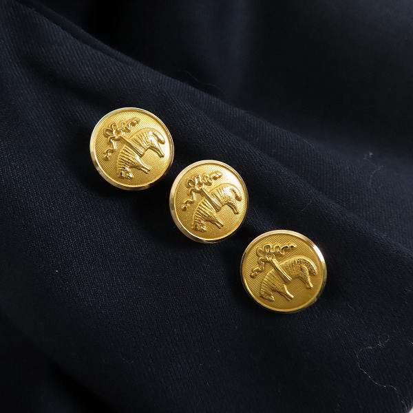 実際に弊社で買取させて頂いたBROOKS BROTHERS/ブルックス ブラザーズ GOLDEN FLEECE/USA製/ヴィンテージ 金ボタン ブレザー 38の画像 5枚目