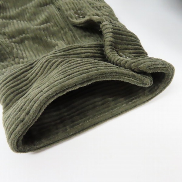 実際に弊社で買取させて頂いたDESCENDANT/ディセンダント TETTY CORDUROY SHIRT コーデュロイ スタンドカラー 202BRDS-SHM04/3の画像 8枚目