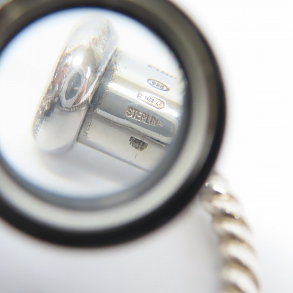 実際に弊社で買取させて頂いたBVLGARI/ブルガリ スパイラル/スクリュー デザイン キーリングの画像 2枚目