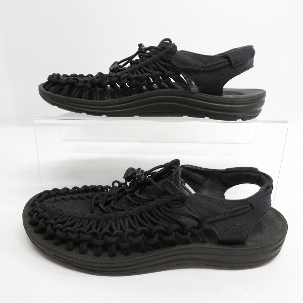 実際に弊社で買取させて頂いたKEEN/キーン UNEEK/ユニーク サンダル ブラック 1014097/26の画像 3枚目