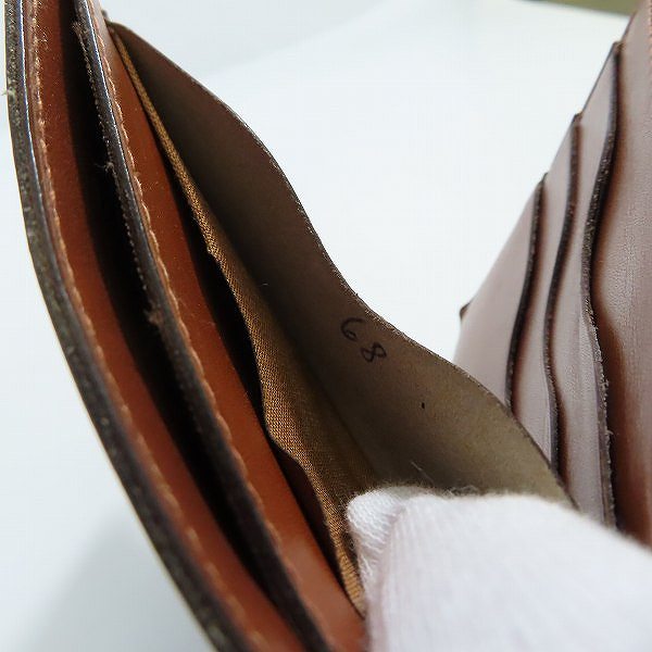 実際に弊社で買取させて頂いたBALLY/バリー Bロゴ 二つ折り/フラップ 財布/ウォレット 2点セットの画像 7枚目