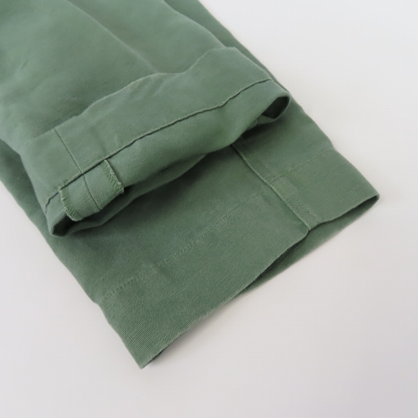 実際に弊社で買取させて頂いたEDIFICE/エディフィス リネン混テーパードパンツ 21-030-300-5190-1-0/Mの画像 7枚目