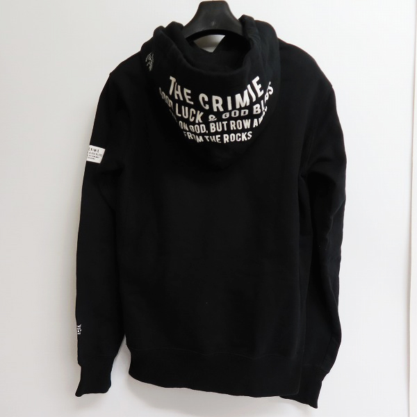実際に弊社で買取させて頂いたTHE CRIMIE/クライミー プリントロゴ プルオーバー Mの画像 1枚目