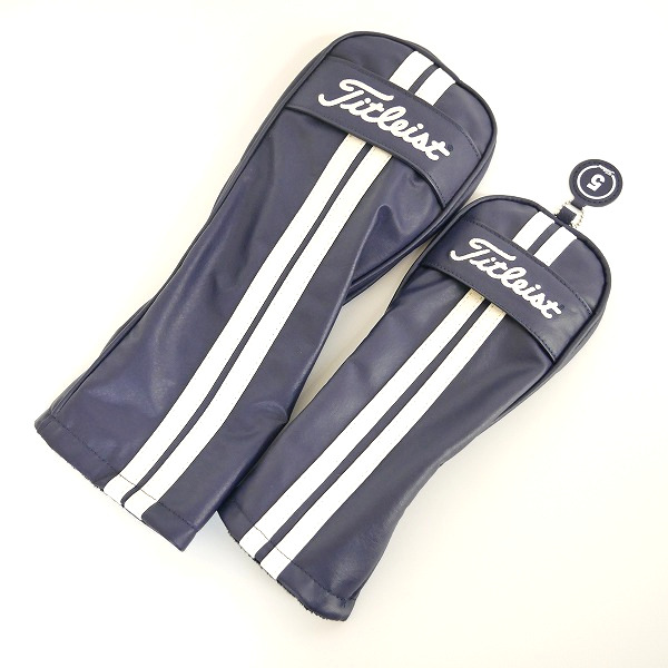実際に弊社で買取させて頂いたTitleist/タイトリスト ドライバー/フェアウェイウッド用 ヘッドカバー 2点セット