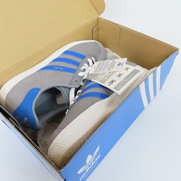 未使用】adidas/アディダス mi Gazelle ガゼル L38195/22.5の
