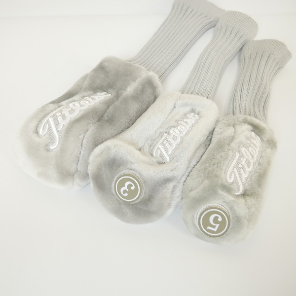 実際に弊社で買取させて頂いたTitleist/タイトリスト ドライバー/フェアウェイウッド用 ボアヘッドカバー 3点セットの画像 2枚目