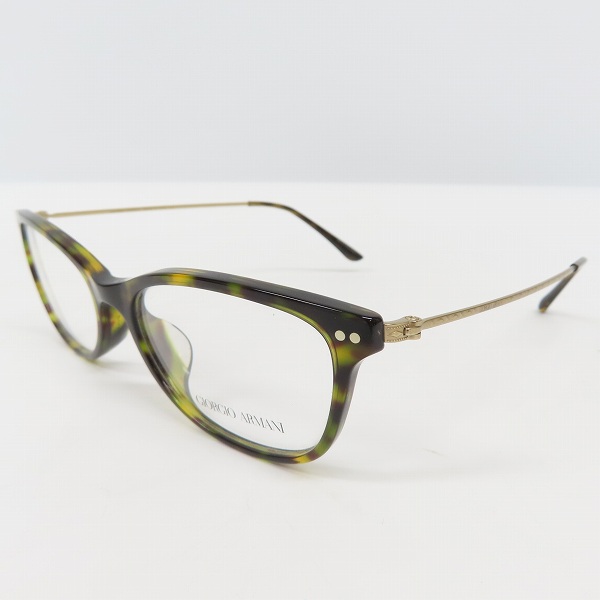 実際に弊社で買取させて頂いたGIORGIO ARMANI/ジョルジオアルマーニ メガネフレーム アイウェア トータス AR7084-F