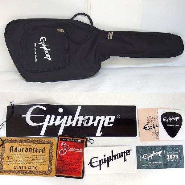 実際に弊社で買取させて頂いた★【美品】Epiphone/エピフォン Firebird VS/Vintage Sunburst ファイヤーバード 2021年製 ソフトケース付 の画像 8枚目