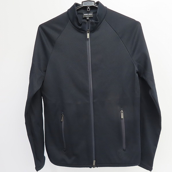実際に弊社で買取させて頂いたGIORGIO ARMANI/ジョルジオアルマーニ ストレッチ ジップ ジャケット 3YSB70 SJJPZ/46