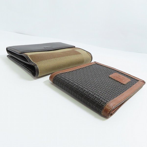 実際に弊社で買取させて頂いたBALLY/バリー Bロゴ 二つ折り/フラップ 財布/ウォレット 2点セットの画像 3枚目