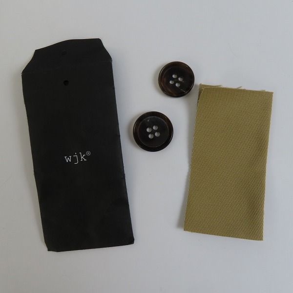 実際に弊社で買取させて頂いたwjk/ダブルジェイケイ militaly trench coat トレンチコート 1808 cs26d/Mの画像 7枚目