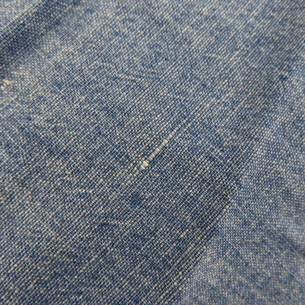 実際に弊社で買取させて頂いたSalvatore Piccolo/サルヴァトーレピッコロ コットンリネン シャンブレーシャツ/Lの画像 4枚目