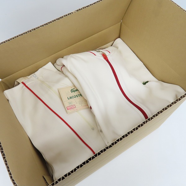 実際に弊社で買取させて頂いた【おまとめ品】LACOSTE/ラコステ adidas/アディダス等 ジャージセットアップ/パンツほか