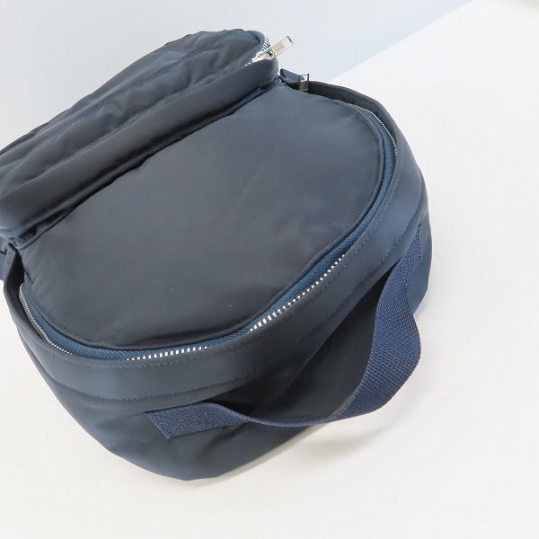 実際に弊社で買取させて頂いたHEAD PORTER/ヘッドポーター TANKER/タンカー バックパック/リュックサック ネイビーの画像 3枚目