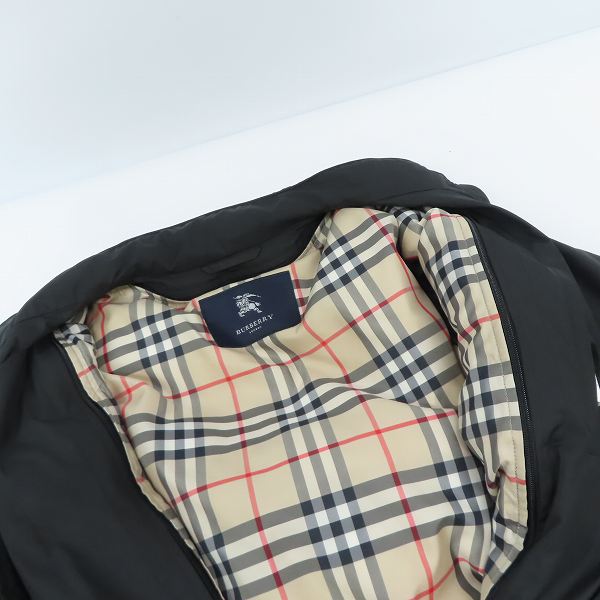 実際に弊社で買取させて頂いたBURBERRY LONDON/バーバリー ロンドン ダウンライナー付き ナイロン ジャケット BJB78-701-09/Mの画像 4枚目