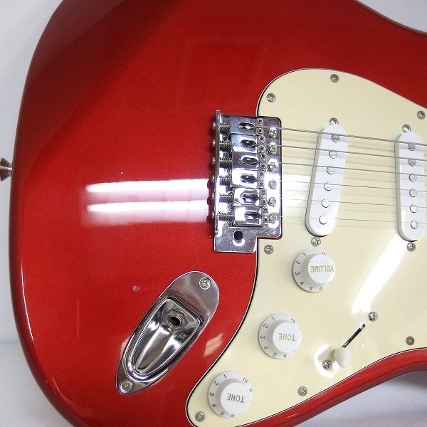 実際に弊社で買取させて頂いた★BUSKER'S/バスカーズ ストラトキャスターType ソフトケース付 の画像 5枚目