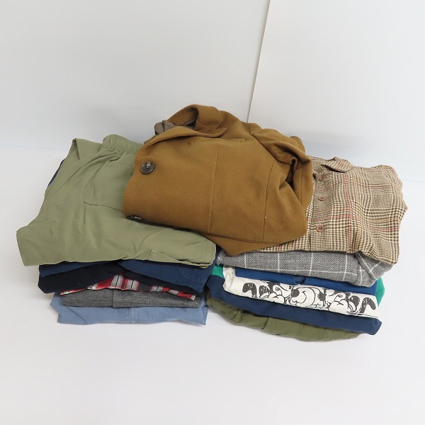 実際に弊社で買取させて頂いた【おまとめ品】McGREGOR/マックレガー ユナイテッドアローズ等 ブルゾン/テーラードジャケット/カットソーほかの画像 1枚目