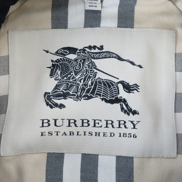 実際に弊社で買取させて頂いたBURBERRY ESTABLISHED 1856/バーバリー エスタブリッシュド トレンチコート/UK2の画像 2枚目