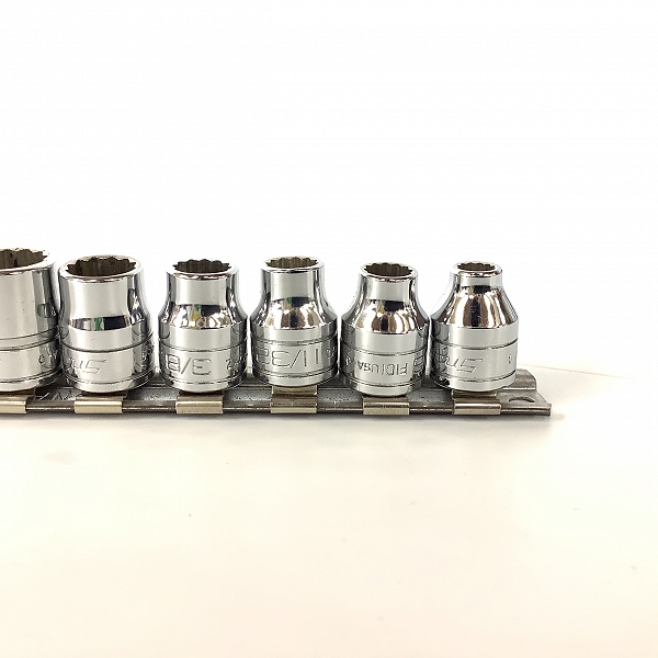 実際に弊社で買取させて頂いたSnap-on/スナップオン ショートソケット F081-F281/12点セットの画像 4枚目