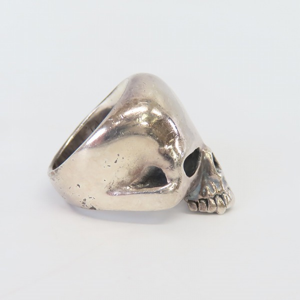 実際に弊社で買取させて頂いた【ギャラ有】CRAZY PIG/クレイジーピッグ エビルスカルリング/EVIL SKULL 17号の画像 4枚目