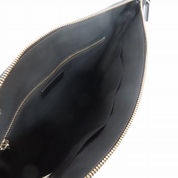 実際に弊社で買取させて頂いたPaul Smith/ポールスミス 2wayクラッチバッグ ブラック/黒の画像 4枚目