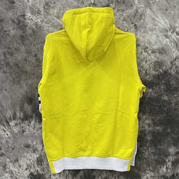 実際に弊社で買取させて頂いたBALMAIN/バルマン フロントロゴ サイドジップ パーカーWH1JT000/Sの画像 1枚目