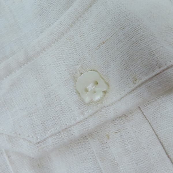 実際に弊社で買取させて頂いたHYDROGEN/ハイドロゲン リネン 半袖 シャツ/Mの画像 5枚目