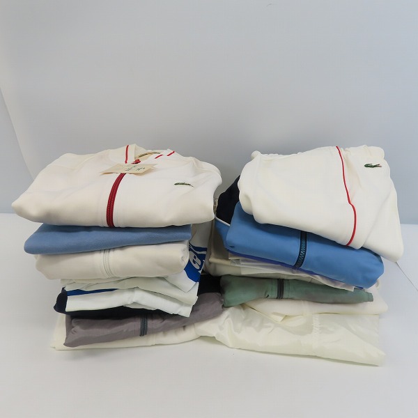 実際に弊社で買取させて頂いた【おまとめ品】LACOSTE/ラコステ Slazenger/スラセンジャー等 ジャージセットアップ/Tシャツほかの画像 7枚目