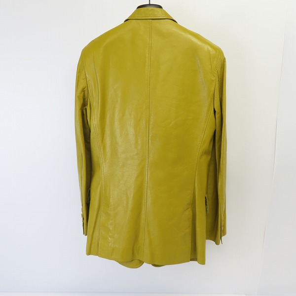 実際に弊社で買取させて頂いたPaul Smith LONDON/ポールスミス ロンドン 羊革 ラムレザー テーラードジャケット/Sの画像 1枚目