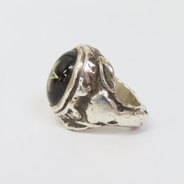 実際に弊社で買取させて頂いた【初期】ALEX STREETER/アレックスストリーター BABY ANGEL/ベイビーエンジェルハート リング 6-6.5号の画像 2枚目